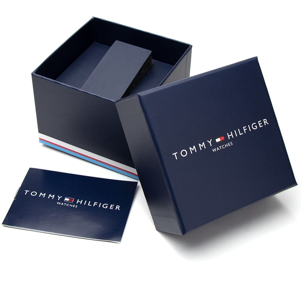 Tommy Hilfiger watch packaging and box