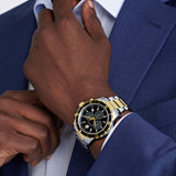 ساعة موفادو سيريز 800 كرونوغراف للرجال، مينا أسود - 2600146