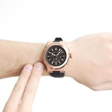 Michael Kors Dylan Chronograph Dial Men's Watch MK8184 Water resistance: 100 meters / 330 feet Movement: Quartz