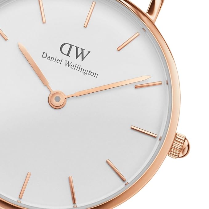 Daniel Wellington St. Mawes 28mm White Dial Bondi Genuine Leather Women's Watch - DW00100175