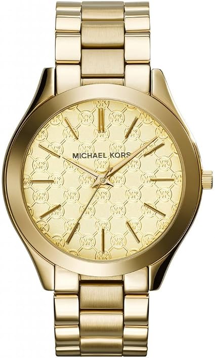 Michael Kors Slim Runway Gold Watch - MK3335