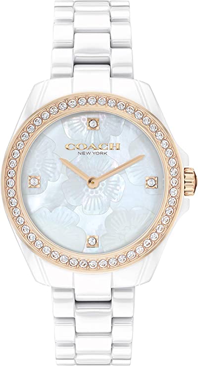 Coach Women's Preston Rainbow Crystal Bracelet Watch