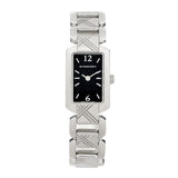 Burberry Signature Quartz Black Dial Silver Steel Strap Watch for Women - BU4210 BU4210 - Image 1
