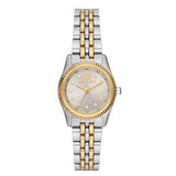Michael Kors Lexington Three-Hand Silver Dial Two Tone Steel Strap Watch for Women - MK4815 mk4815 - Image 1