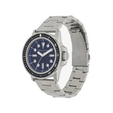 ساعة أرماني إكستشينج ليوناردو الفضية للرجال - AX1861