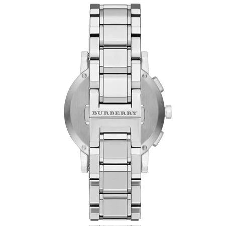 Burberry City Cronógrafo Plata Dial Acero Inoxidable Ladies Watch BU9750