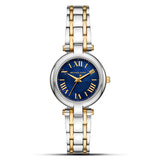 Michael Kors Laney Two Tone Blue Dial Ladies Watch - MK01085