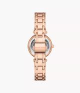 Michael Kors Three-Hand Rose Gold-Tone Stainless Steel Watch - MKO1084 mk01084 - Image 2