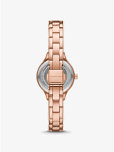 Michael Kors Mini Aspyn Pavé Rose Gold-Tone Watch - MKO1087 mk01087 - Image 3