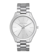 Michael Kors Slim Runway Silver Unisex Watch MK4502 - Watches of America
