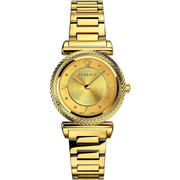 Versace V-Motif Quartz All Gold Women's Watch - VERE00618