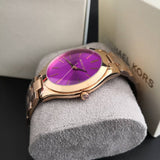 Michael Kors Slim Runway Reloj de mujer en oro rosa MK3293