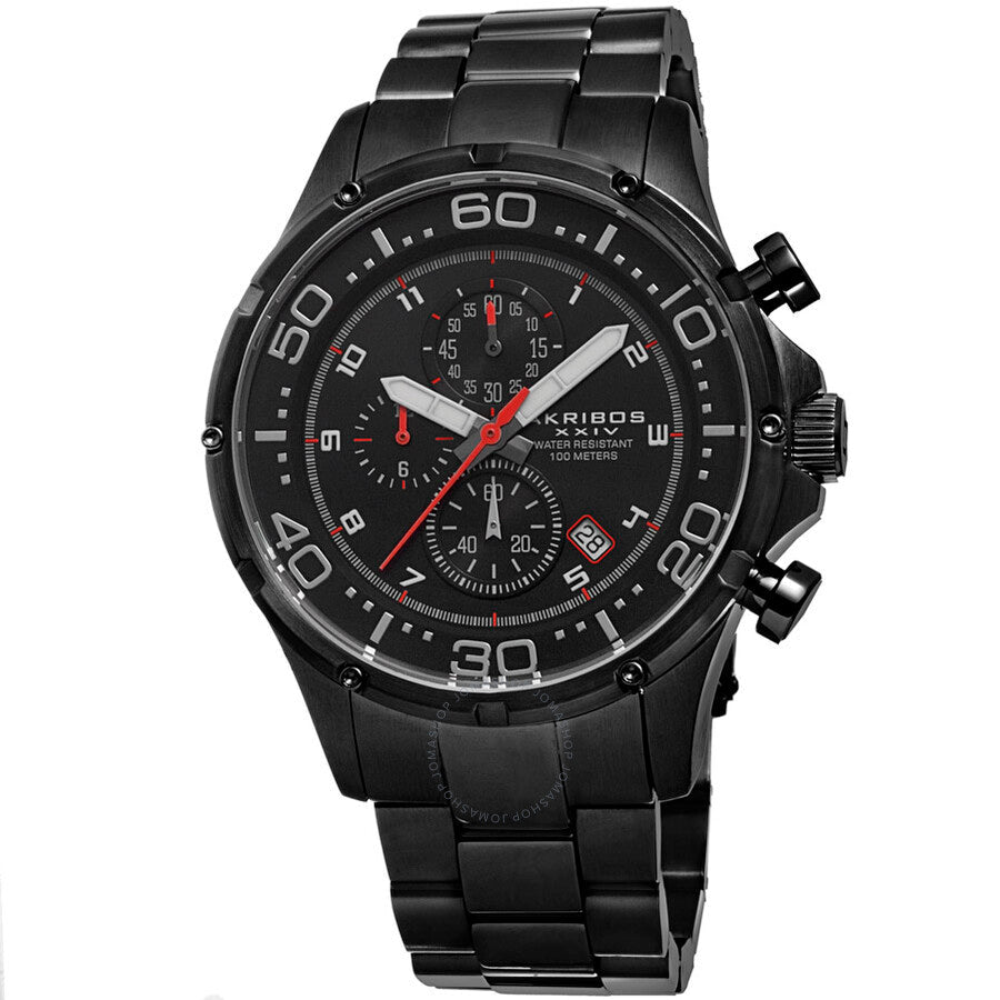 Akribos XXIV Black Men's Watch AK663BK