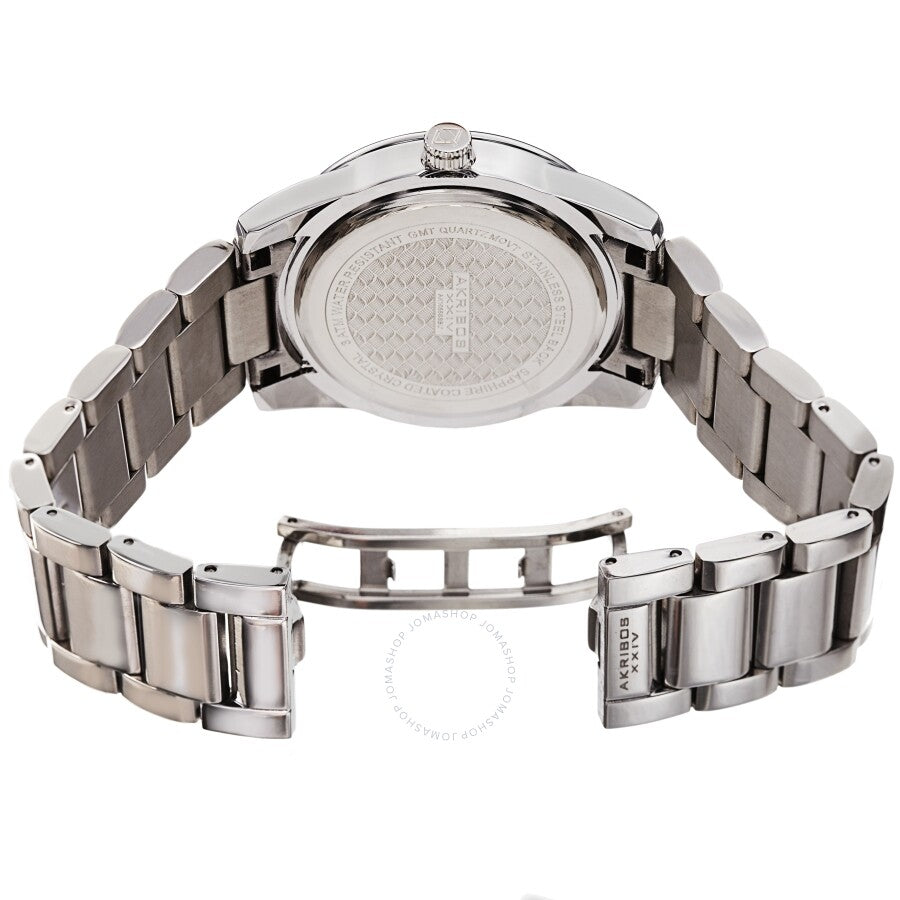 Akribos XXIV Quartz Blue Dial Men's Watch AK1055SSBU