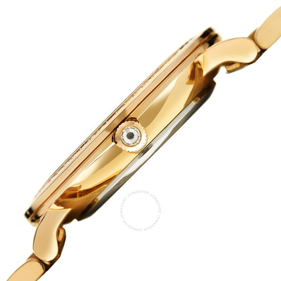 Akribos XXIV Quartz Crystal White Dial Ladies Watch AK1036YG