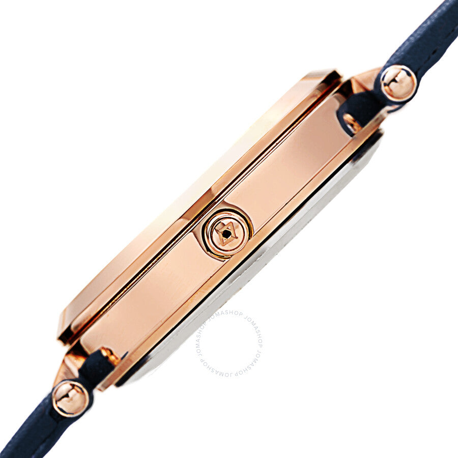 Akribos XXIV Quartz Diamond Blue Dial Ladies Watch AK1069BU