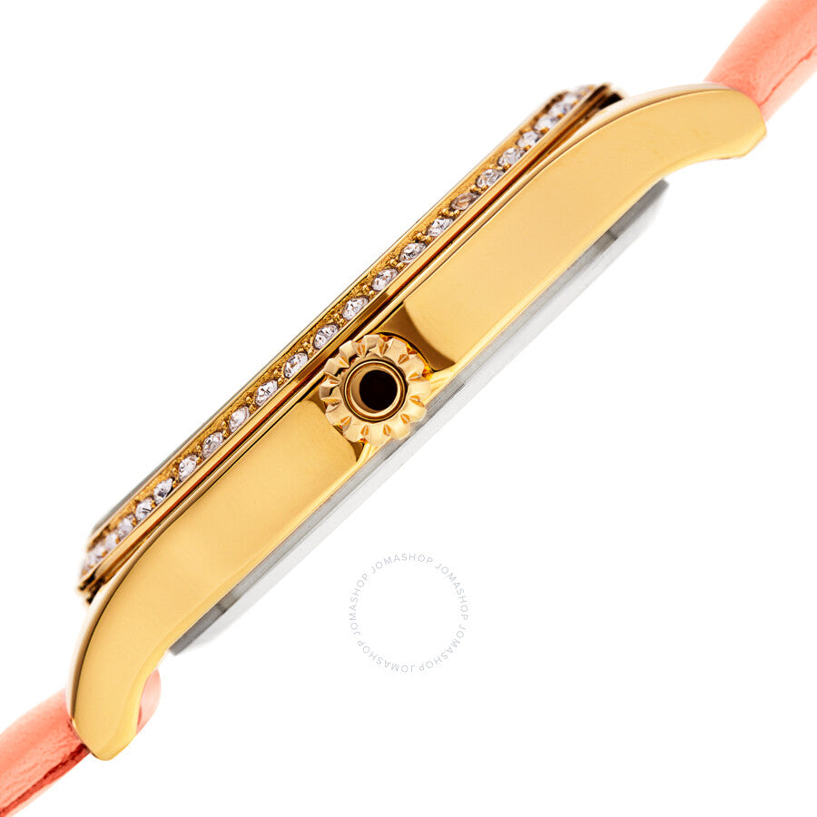 Akribos Xxiv cuarzo diamante cristal plata esfera señoras reloj AK1011PK