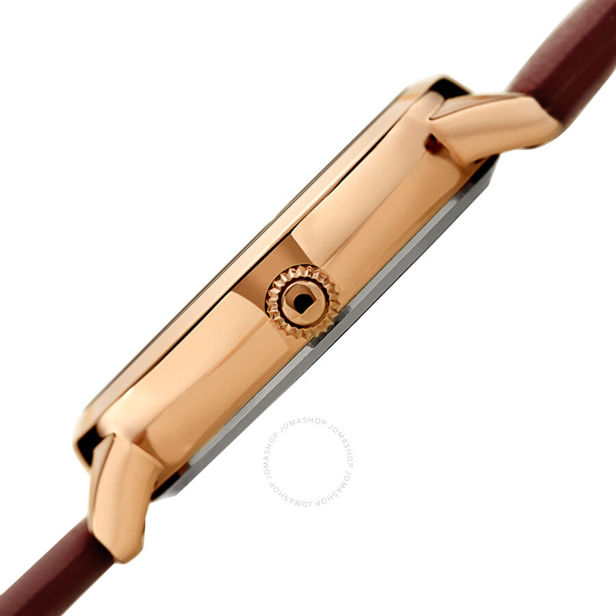 Reloj Akribos Xxiv de cuarzo con esfera plateada y diamantes para mujer AK1051BR