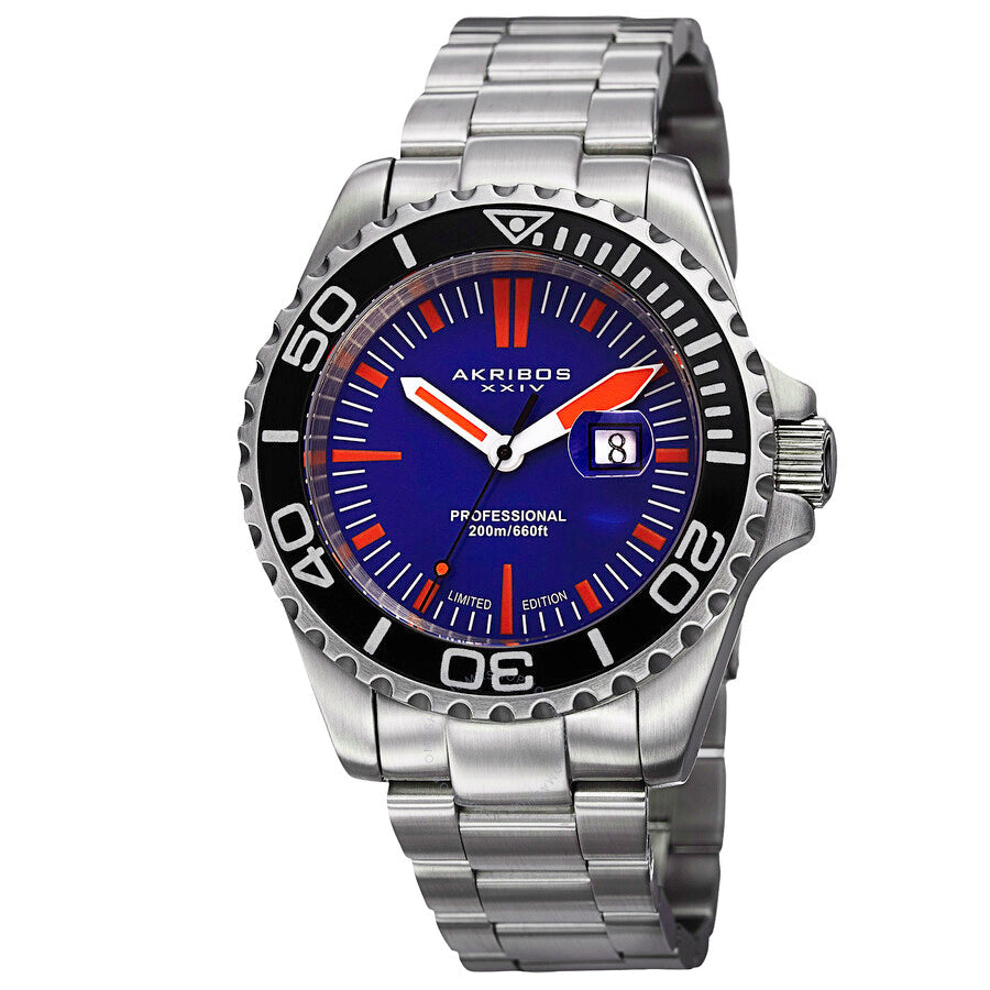 Akribos Xxiv Reloj de Hombre de Acero Inoxidable AK735BU