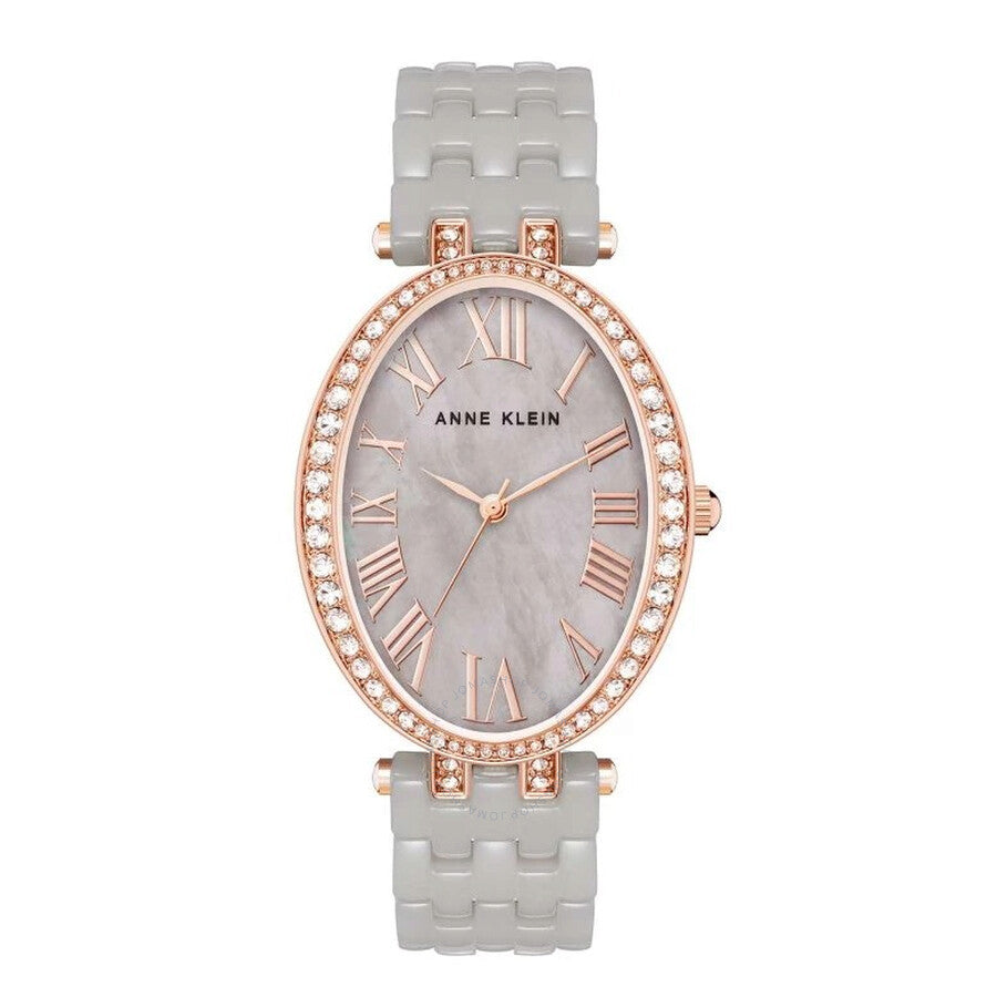 Anne Klein Quartz Crystal Ladies Watch AK/3900RGTP - The Watches Men & Co