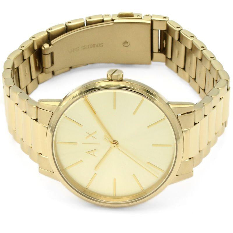 Armani Exchange Three-Hand Gold-Tone Men's Watch - AX2707