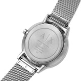 Armani Exchange Cayde Silver Mesh Men's Watch - AX2714
