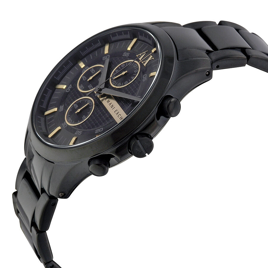 Armani Exchange Reloj cronógrafo para hombre con esfera negra AX2164