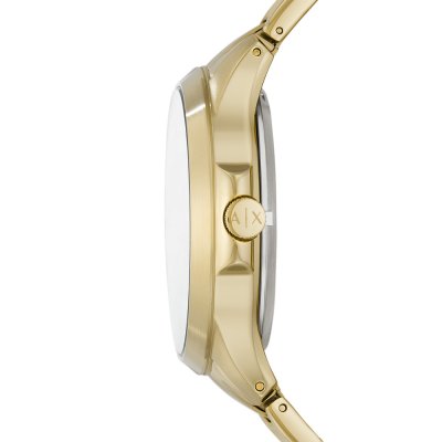 Armani Exchange Hampton Automatic All Gold Watch - AX2419