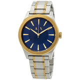 Reloj Armani Exchange Nico con esfera azul para hombre AX2332