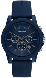 Armani Exchange Outerbanks Chronograph Blue Dial Men's Watch - AX7128