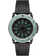 Armani Exchange Leonardo Three-Hand Black Men's Watch - AX1858