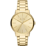 Armani Exchange Three-Hand Gold-Tone Men's Watch - AX2707