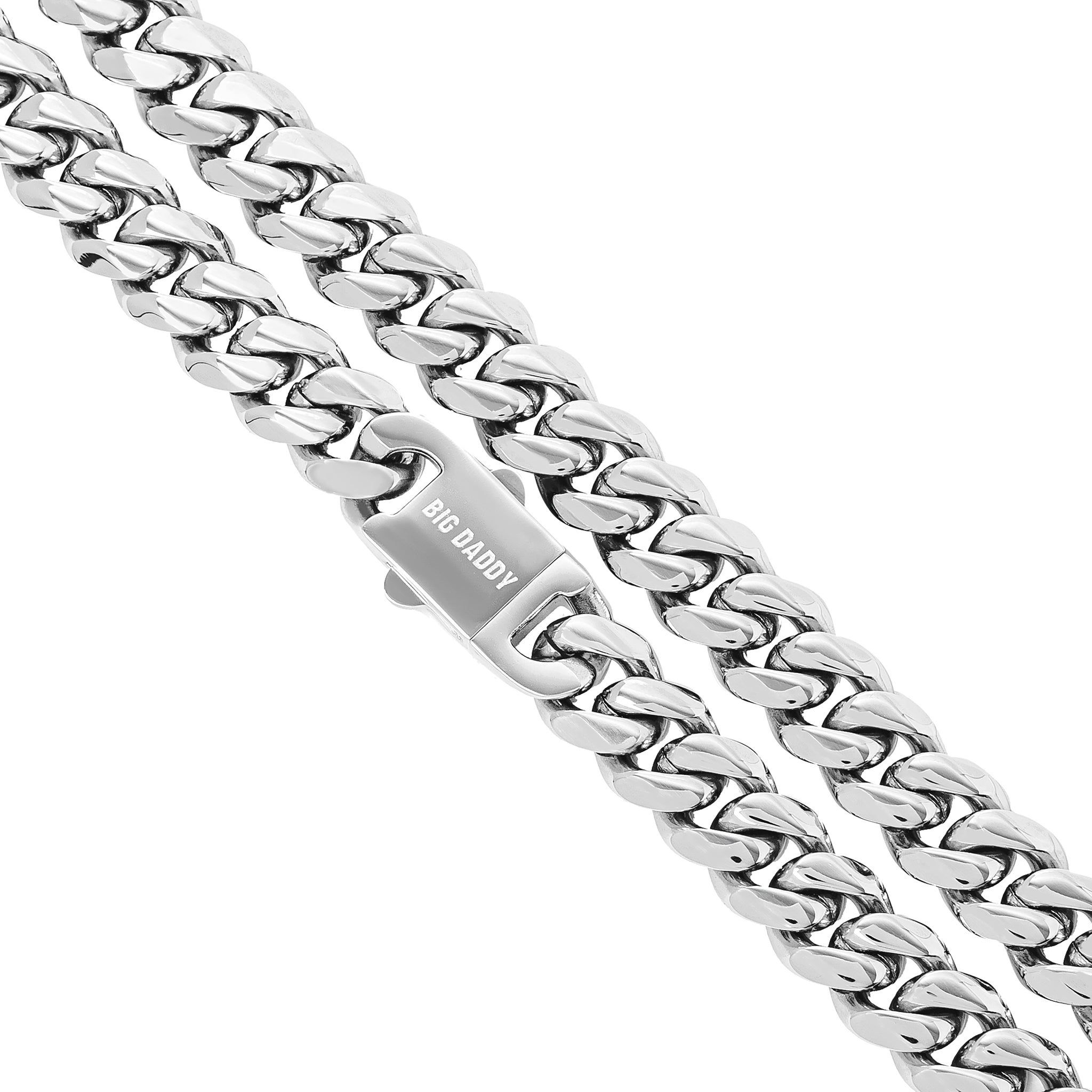 Big Daddy 10MM Cuban Link Stainless Steel Chain - Chain