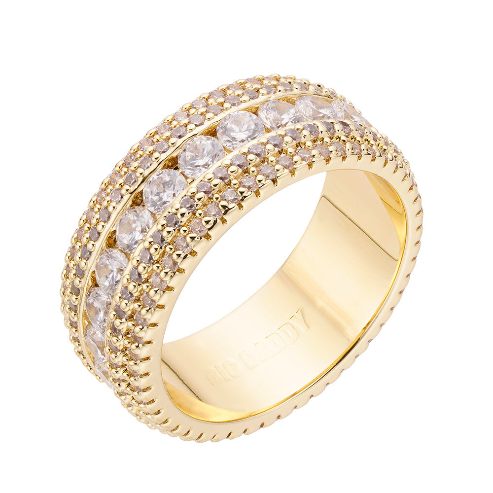 خاتم ألماس مرصع بالماس من بيج دادي روفر