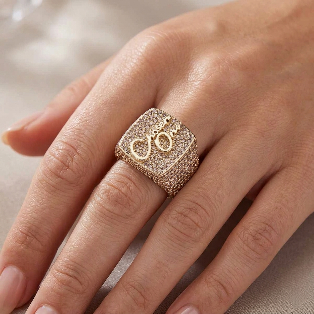 Big Daddy "The Chosen One" Iced Out Ring