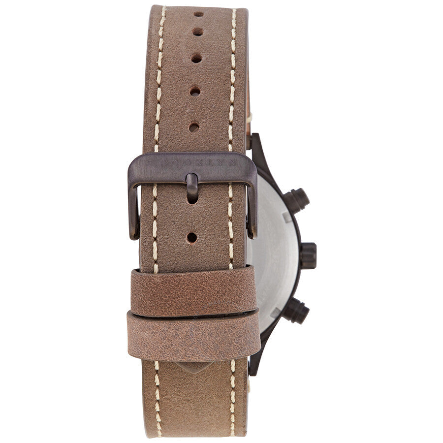 Brooklyn Watch Co. Bedford Brownstone II Quartz Blue Dial Men's Watch 307-BLU-5