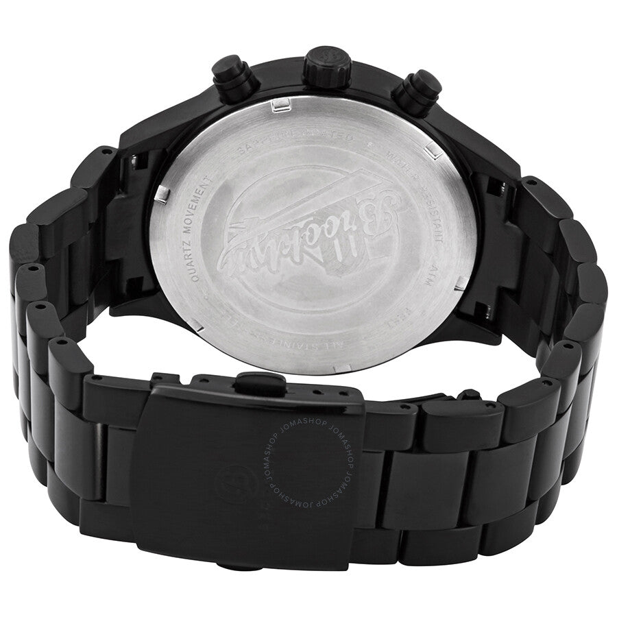 Brooklyn Watch Co. Bedford Brownstone II Reloj de cuarzo con esfera gris para hombre 308-GRY-1