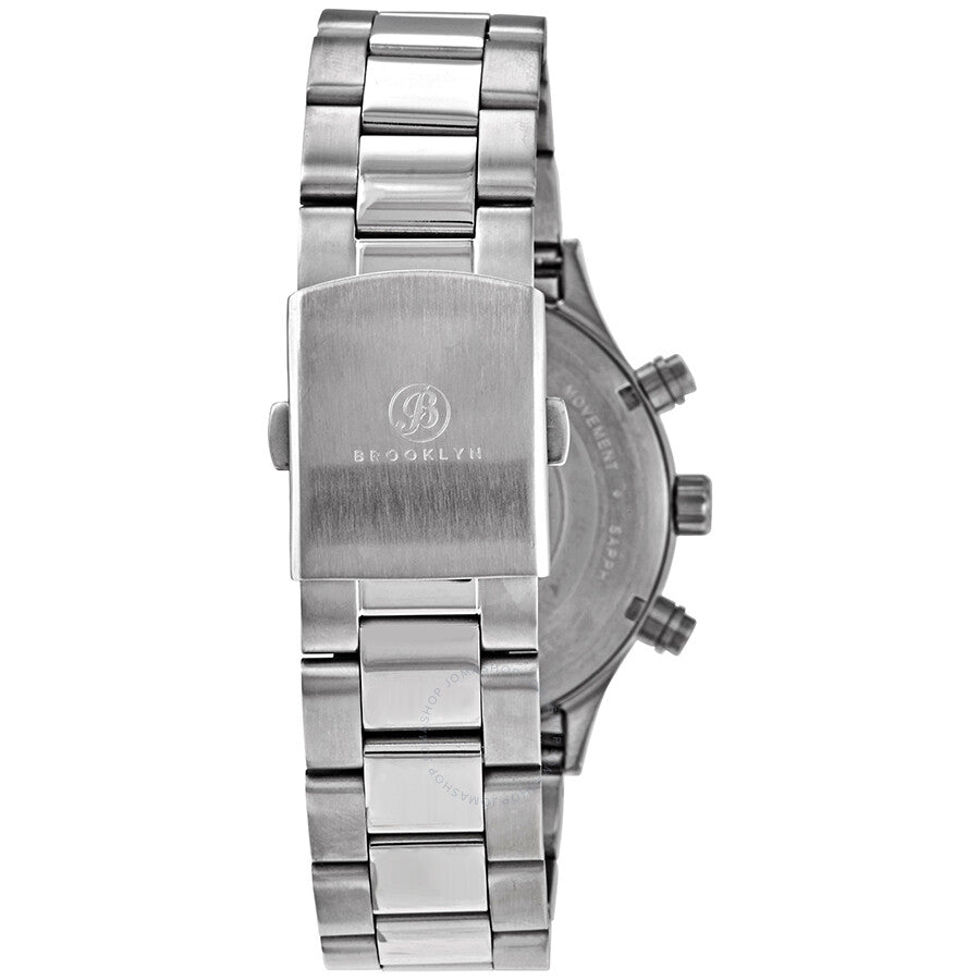 Brooklyn Watch Co. Bedford Brownstone Quartz Black Dial Men's Watch 308-BLK-3