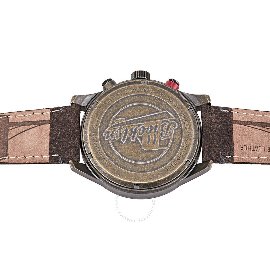 Brooklyn Watch Co. Stuyvesant Quartz Black Dial Men's Watch BW-8128-CQ-014-BRW