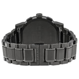 Burberry Chronograph Dark Grey Dial Black Ion-plated Reloj para hombre BU9354