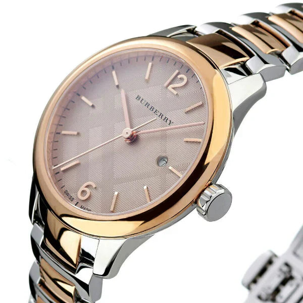 Reloj Burberry Swiss Classic Two-Toned Mujer BU10117