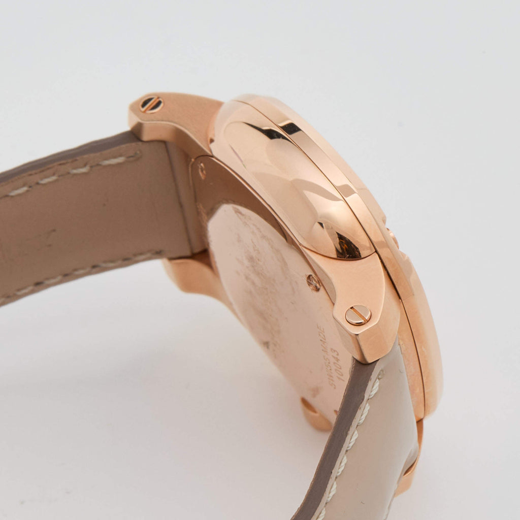 Burberry The Britain Rose Gold Storm Grey Dial Leather BBY1718