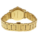 Burberry The City Champagne Dial Dorado Reloj para mujer BU9227
