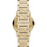 Burberry The City Reloj de mujer de acero inoxidable en tono dorado BU9145