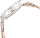 ساعة بربري ذا سيتي هاي ماركت النسائية المصنوعة من الجلد الأبيض BU9132