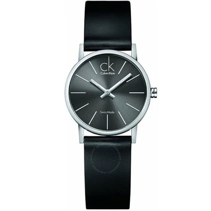 Calvin Klein Post Minimal Quartz Grey Dial Ladies Watch K7622107 - The Watches Men & Co