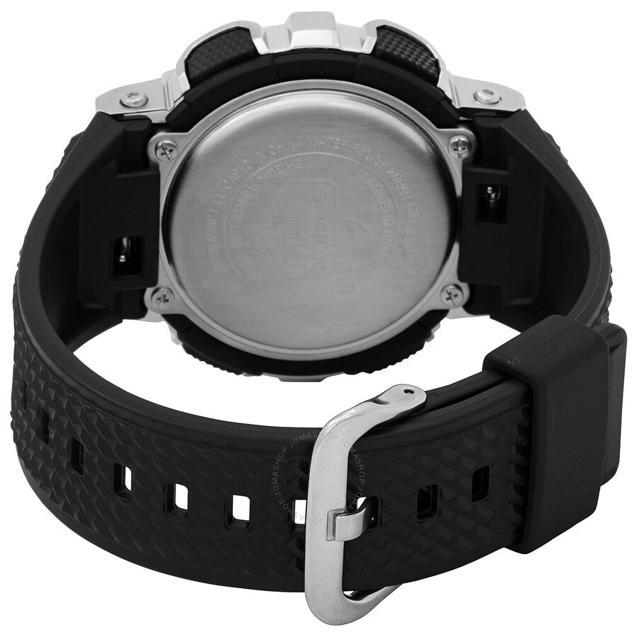 Casio GM-110 Alarm World Time Quartz Analog-Digital Black Dial Men's Watch GM110-1A - Watches of America #3