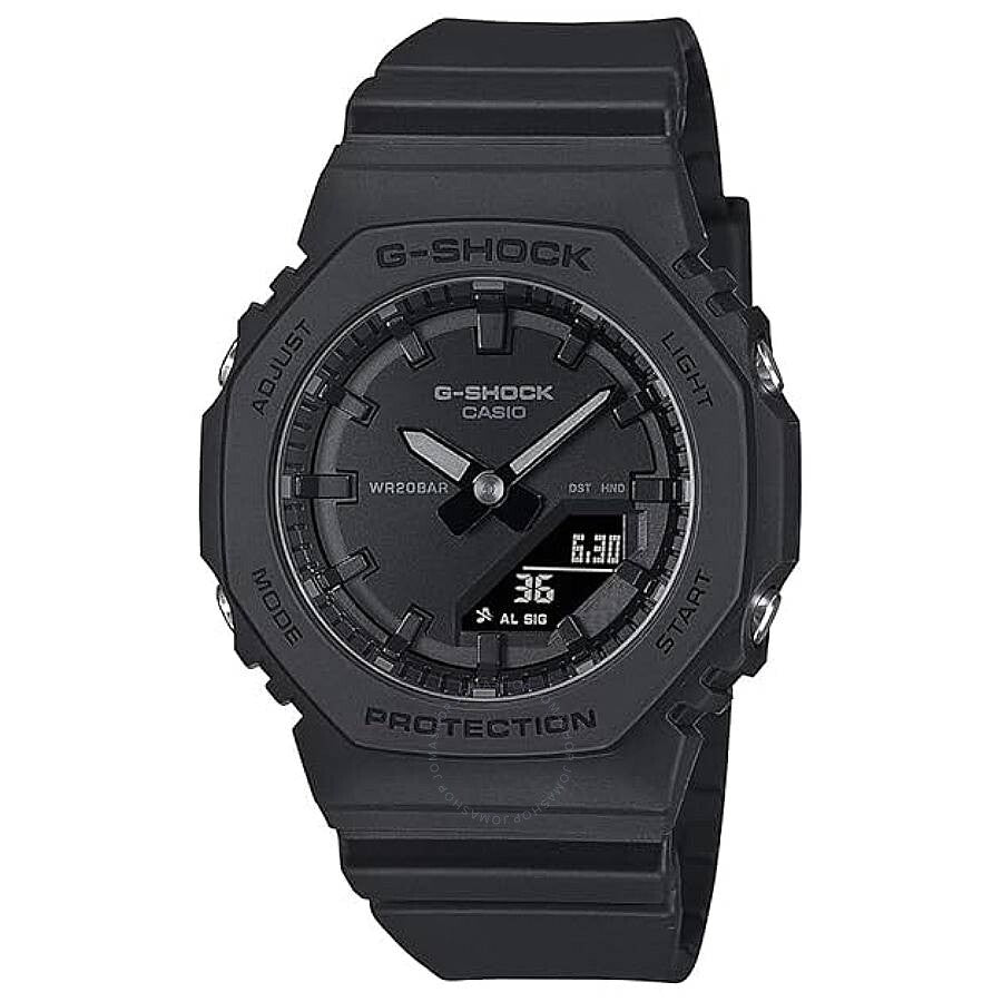 Casio G-Shock Alarm World Time Quartz Analog-Digital Ladies Watch GMA-P2100BB-1ADR - Watches of America