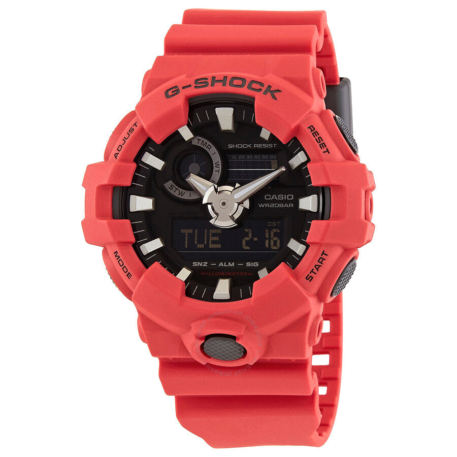 Casio G-Shock Alarm World Time Quartz Analog-Digital Men's Watch GA7004ADR - Watches of America
