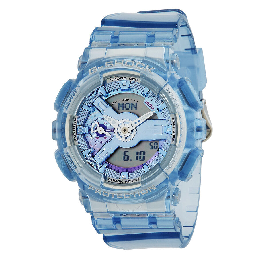 Casio G-Shock World Time Quartz Analog-Digital Ladies Watch GMA-S110VW-6A - Watches of America